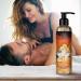 Buy Sensual Massage Oil Vanilla Cream 200ml - Edible & Kissable Body Oil with Almond & Grape Seed Oil for Relaxation - Buy Online on GoSupps.com