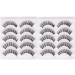 TianQin WY 10 Pairs Natural Look False Eyelashes Handmade Soft 3D Cross Fashion Fake Eyelashes Black Long Thick Wispies Eye Lashes Extension For Makeup - Buy Online on GoSupps.com