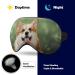 Personalized Custom Eye Mask with Photo/Text/Logo | Adjustable Strap | Ideal for Sleep, Office, and Travel | Men/Women - Buy Online on GoSupps.com