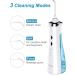 Gealm Cordless Water Flosser - 3 Modes, 4 Jet Tips, IPX7 Waterproof, USB Rechargeable Teeth Cleaner for Travel & Home - White - Buy Online on GoSupps.com