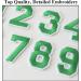 TACVEL 40-Piece Green Iron-On Numbers Patches - DIY Applique for Clothes, Dress, Hat, Socks, Jeans - Number 0-9 Pack for Creative Accessories - Buy Online on GoSupps.com