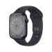 Apple Watch Series 8 GPS 45mm Smart Watch w/Midnight Aluminum Case with Midnight Sport Band - S/M. Fitness Tracker, Blood Oxygen & ECG Apps, Always-On Retina Display, Water Resistant 45mm S/M - fits 140190mm wrists 45mm Midnight Aluminium Case w Midnight 