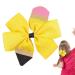 Girls Hair Bows Toddler Hair Clips - Back To School Hair Bows Clips Bow Design Non-slip And Stable Perfect for School Reunion Daily Wear Suanq Yellow