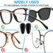 Buy Wllhyf Silicone Nose Pads for Glasses | Self-Adhesive Anti-Slip Cushion for Comfort | Perfect for Men & Women | Black | International Shipping Available - Buy Online on GoSupps.com