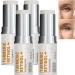 Turmeric & Retinol Eye Cream Stick, Under Eye Bags, Under Eye Cream for Puffiness and Bags, Moisturizing Under Eye Dark Circle Balm Stick (4Pcs)