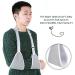 DOUQIFEI Arm Sling Support Adjustable Shoulder Immobilizer for Broken Fractured Arm Elbow Wrist Rotator Cuff Injury Swathe Brace Reinforced Broken Forearm Strap - Buy Online on GoSupps.com