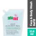 Sebamed Liquid Face and Body Wash Refill Bag - 1 Liter Pouch, pH 5.5 Ultra Mild Cleanser for Sensitive Skin - Buy Online on GoSupps.com