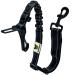 Dog friend dog belt for the car - adjustable seat belt for dogs with a jerk -damper - extra safe clippings for all car types and dog breeds