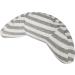 Qchomee Kids Car Travel Pillow | Seat Belt Cushion Head Neck Support | Grey Stripes | Car Seat Headrest for Children - Buy Online on GoSupps.com