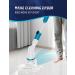 Youkada Electric Spin Scrubber - Cordless Super Power Cleaning Brush (Blue) | Ideal for Kitchen, Bathroom, and Living Room - Buy Online on GoSupps.com