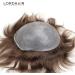 Lordhair 100% Human Hair Indian Hair 0.08mm Super Thin Skin Skin Hair Replacement System Color #4ASH Toupee Color4ASH - Buy Online on GoSupps.com