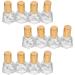 Beavorty 12-Pack Glass Roller Bottles for Essential Oils & Makeup Remover - Travel-Friendly Durable and Stylish - Buy Online on GoSupps.com