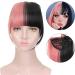Bangs Hair Clip Clip in Bangs Synthetic Human Hair Extensions Clip on Fringe Bangs French Bangs Natural Flat neat Bangs with Temples for women One Piece Hairpiece Bangs Clip in Hair (Color : #2) - Buy Online on GoSupps.com