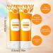 2PCS Orange Exfoliating Gel For Face & Body Exfoliating Cleansing Gel Scrub Moisturize Skin All Types Skin - Buy Online on GoSupps.com