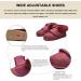 Winter Diabetic Shoes for Women - Extra Wide Width Orthopedic Slip-On Sneakers with Adjustable Closure and Arch Support - Size 8.5 - Buy Online on GoSupps.com