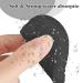 60 Black Compressed Heart Face Sponges | Reusable Makeup Cleansing & Peeling - Deep Clean & Remove Makeup - Buy Online on GoSupps.com