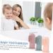 Gleavi Newborn Toothbrush Set - 3-in-1 Finger Brush & Massage Toy for Babies | Soft Fur Tongue Cleaner & Mouth Cleaning Device - Buy Online on GoSupps.com