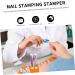 minkissy 3 Sets Double-headed Silicone Stamp Manicure Supplies Nail Stamp Tool Kit Nail Art Stencil Double-end Nail Art Stamper Manicure Tools Double-end Nail Stamper Acrylic Nail Polish 12x4cm As Shown - Buy Online on GoSupps.com