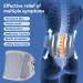 ZD Back Brace for Lower Back Pain - Breathable Lumbar Support Belt for Herniated Disc & Sciatica - Adjustable Size L - Men & Women - Light Grey - Buy Online on GoSupps.com