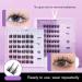 Fish Tails Glueless Press-On Eyelashes Removable Glue-Free False Eyelashes Reusable Segmented Glue-Free False Eyelashes with Tweezers (D) - Buy Online on GoSupps.com