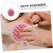 PLAFOPE Bath Sponge Sponges Scrubber Exfoliating Sponge Skin Bath Ball Sponge Bath Balls Bath Back Sponge Bathing Bubble Making Sponge Showering Ball Bath Flower Tool Girl The Bubble Pink - Buy Online on GoSupps.com