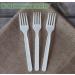 GreenWorks 100 Count Compostable Forks - 7 Heavyweight Biodegradable Disposable Cutlery - Buy Online on GoSupps.com