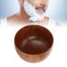 Premium Wooden Shaving Bowl for Men - Wide Mouth Soap Mug & Brush Holder | Perfect Gift for Father's Day - Buy Online on GoSupps.com