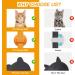 Lafayi 2 Pack Airtag Cat Collar with Bell | Reflective GPS Tracker Case | Personalized Safety Clasp Collars for Cats - Orange - Buy Online on GoSupps.com