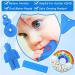 5Pcs Sensory Chew Necklace Blue Teether Chew Toys for Autistic Children | Anxiety Biting Needs Silicone Chewy Teether Toy - Food Grade Silicone for Kids Teething - Buy Online on GoSupps.com