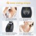 7 Color LED Red Light Therapy Face & Neck Beauty Device - Skin Rejuvenation & Tightening - Glossy Black - Buy Online on GoSupps.com