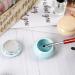 ANGNYA 17ML Ceramic Dappen Dish for Acrylic Nails with Lid - Nail Techs Beginners Must-Have - Buy Online on GoSupps.com