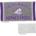 TCU Horned Frogs Workout Exercise Towel by McArthur - Officially Licensed NCAA Towel - Buy Online on GoSupps.com