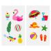 24 Sheets Pool Beach Temporary Tattoos - Birthday Decorations & Summer Party Favors - Buy Online on GoSupps.com