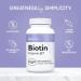 NUI NUTRA Biotin Supplement 10000mcg 150 Capsules - Vegan & Gluten Free for Hair Skin and Nail Support - Buy Online on GoSupps.com