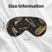 Unisex Musical Instruments Print Eye Mask - Soft Adjustable Sleeping Face Mask for Optimal Comfort - Buy Online on GoSupps.com