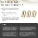 U-Shinein Metallic Painting Gel Kit for Nail Art - Strong Reflection UV Gel with Copper Liner Brush Set - Buy Online on GoSupps.com