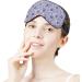 Buy Blue and White Paisley Sleep Mask for Women | Adjustable Eye Shades with Elastic Strap - Relax in Comfort - Buy Online on GoSupps.com