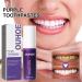 Purple Teeth Whitening Toothpaste 30ml - Brighten Your Smile Remove Stains & Achieve Whiter Teeth - Buy Online on GoSupps.com