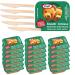 Peanut Butter Individual Pack Perfection: 30 On-the-Go Portion Cups + 5 Eco-Friendly Wooden Knives and a one of a kind Sticker by PaLiSoL CREATiONS!