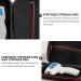 HEALLILY Carrying Thermometer Case - Green Zipper, Universal Digital Forehead Thermometer Bag with Lanyard for Non-Contact Infrared Body Thermometer (Case Only) - Buy Online on GoSupps.com
