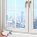 Window Sill Cleaner Tool | Window Groove Cleaning Brush Tool Hand Held Sill Cleaner Sponge 2 in 1 for Door & Window Track Gyouza - Buy Online on GoSupps.com