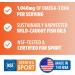 Vital Choice High DHA BrainCare with Vitamin D 850mg Soft Gels 180 Count - Pack of 1 - Buy Online on GoSupps.com