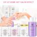 Saviland Acrylic Nail Kit - Professional Acrylic Powder and Liquid Set with Nail Brush and Forms - 3 Colors for Nails Extension - Beginner Friendly - Buy Online on GoSupps.com