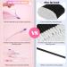 24PCS Silicone Lip Brush Set & Holographic Makeup Bag - Reusable Brushes for Lip Mask Eyeshadow & Lipstick - Travel Essentials for Women & Girls - Buy Online on GoSupps.com
