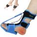 Plantar fasciitis night rail for plantarelief: upgraded Plantar fasciitis relief brace support women - treatment for plantar fasciitis Achilles tendon inflammation foot pain blue