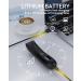 Men's Electric Groin & Pubic Hair Trimmer - Waterproof Body Groomer with 2 Ceramic Blades, LED Light, Power Display - Safe Wet/Dry Balls Trimmer in Black - Buy Online on GoSupps.com