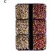 Worparsen 1 Box Nail Ornaments Nail Beauty Charms Golden Bottom Glass Rhinestone Nail Art Charms Ornament Accessories C - Buy Online on GoSupps.com