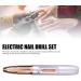 Electric Nail Drill Set Easy Operation Electric Nail File Set Universal Compact for Salon (Narooteaw7nb8zf9e-13) - Buy Online on GoSupps.com