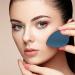 Blender Sponge - Foundation Sponge Cosmetic Applicator | 4 Latex- Multi-colored Beauty Sponges for Makeup Makeup Sponge for Perfect Application Of Liquid Cream And Powder Cosmetics Blue - Buy Online on GoSupps.com