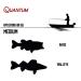 Quantum Graphex 5'6 Medium Casting Rod - M Power | 1pc Rod for Precision Fishing - Buy Online on GoSupps.com